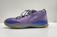 Jordan Men's CP3 VII 616805-506 Purple Green Synthetic Lace-Up Size 9.5