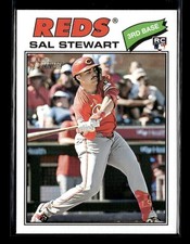 2026 Topps Heritage #221 Sal Stewart RC Rookie I123