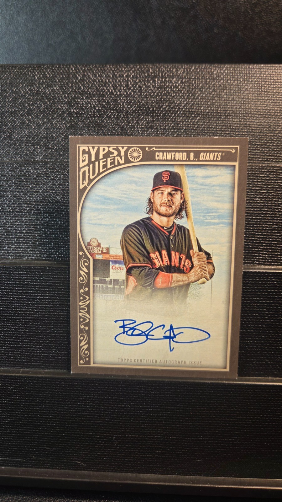 2015 Topps Gypsy Queen #GQA-BC Brandon Crawford Autographs