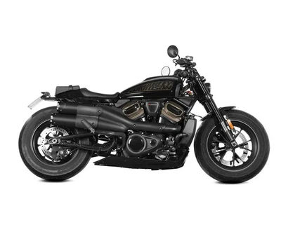 2 Silencieux MIVV HR-1 Inox Noir pour HARLEY DAVIDSON SPORTSTER S 2021 > 2024 - Photo 1/4