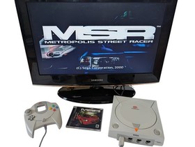 Metropolis Street Racer MSR [Sega Dreamcast, 2001] Complete Manual & Case TESTED