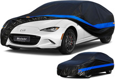Car Cover for Coupe Sports Car Waterproof All Weather, Universal Fit Mazda Miata