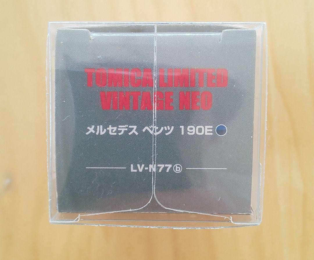TOMICA LIMITED VINTAGE NEO LV-N77 Mercedes Benz 190E LV-N77b Scale