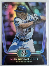 2012 Bowman Platinum - Kirk Nieuwenhuis #48 (RC), New York Mets