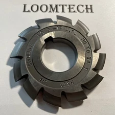 Involute Gear Cutter #3 10P 35-54T 1”bore Pratt And Whitney Milling M69