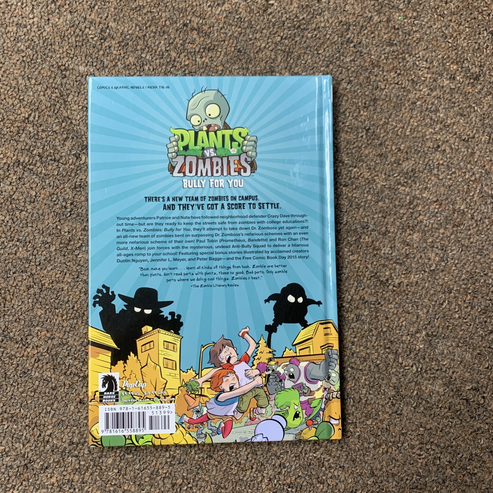  Plants vs. Zombies Volume 3: Bully For You: 9781616558895:  Tobin, Paul, Chan, Ron: Books