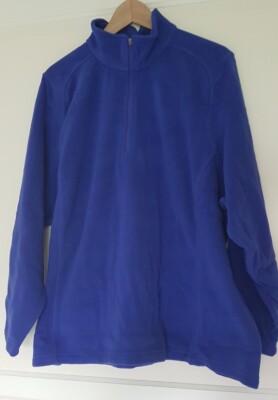 Lands End lila Half Zip Polartec Fleece - 28/30 - neu mit Etikett