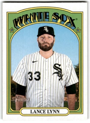 2021 Topps Heritage High Numbers Lance Lynn Chicago White Sox #709