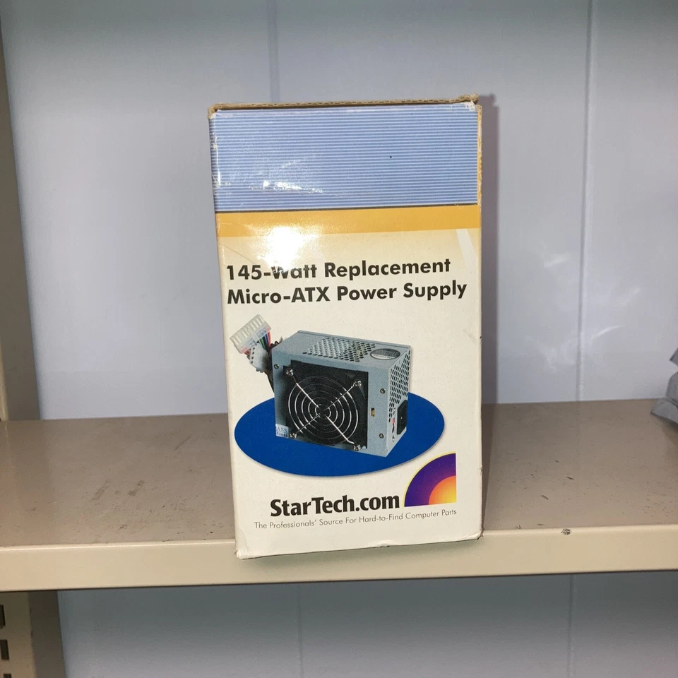 NEW IN BOX, STAR TECH ATX POWER SUPPLY 145 Watt MICATXPOW145 - Image 2 of 3