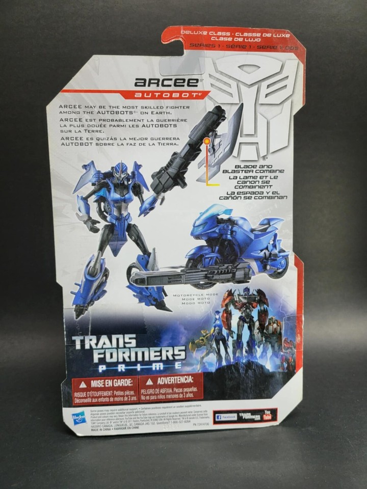 Transformers PRIME Robots in Disguise RID ARCEE MOC Hasbro 2011 | eBay