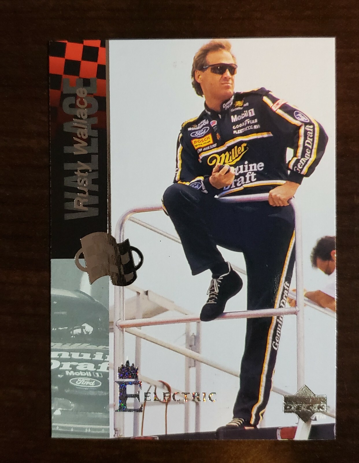 1995 Upper Deck Silver Signature/Electric Silver #183 Rusty Wallace