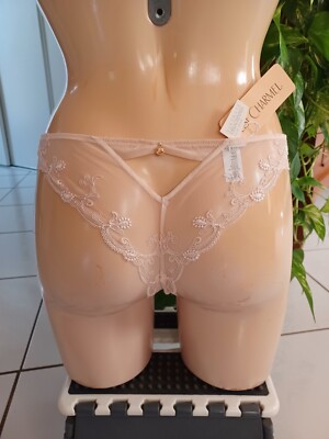 String Lise Charmel Modèle Simplement Belle Ref ACA0536 - Taille 1, Rose, Neuf Avec étiquettes