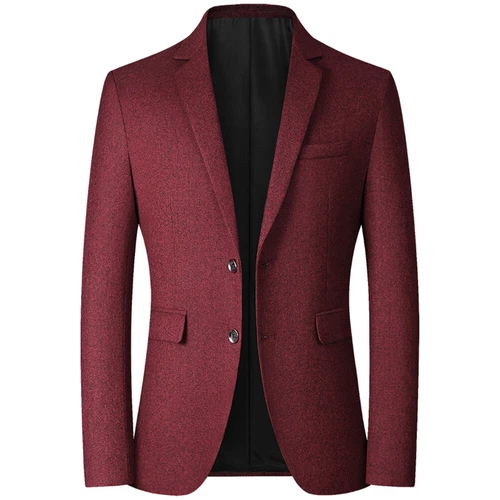 Herren Formell Arbeit Blazer Jacke Business Freizeit Knopf Slim Fit Anzug Mantel Tops - Bild 6 von 12