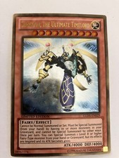Sephylon, the ultimate warrior 1st edition gold foil yu-gi-oh gaming cards cscan