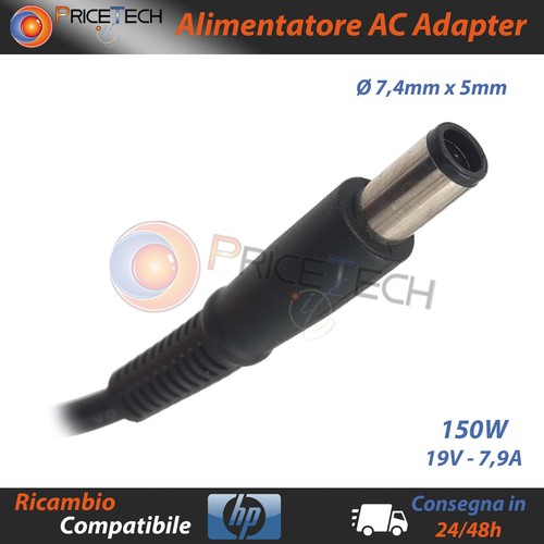 Alimentatore Compatibile HP 150W 19V P/N compatibile 463954-001 - Foto 2 di 3