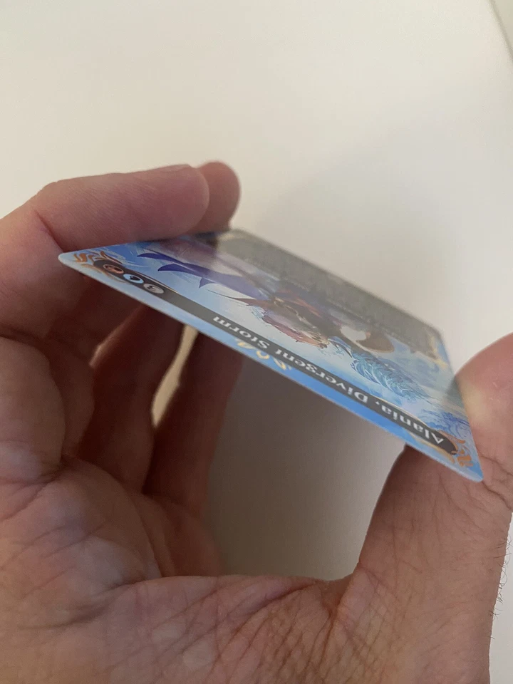 Alania, Divergent Storm (0344) *RAISED FOIL BORDERLESS* Bloomburrow MT/NM MTG - Image 4 of 4