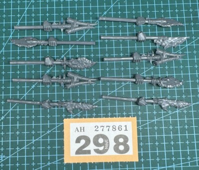10 Savage Ork Big Spear Hände Konvolut Arme Orruk Warhammer Alte Welt Bits OOP Ork
