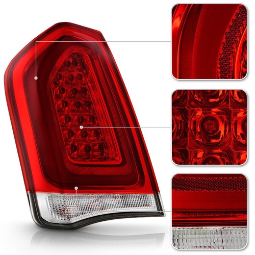 Chrysler 300 Tail Light Left Driver Side LED Tail Light For 2015-2023 Chrysler 300 - Black Housing, DOT Certified Left Driver Side Tail Light 2015-2023 - Foto 3