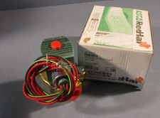 ASCO Red Hat Solenoid Valve 1/2" NPT, 24V DC Watertight Coil 8210G002