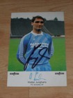 Autogrammkarte Walter Junghans Schalke 04 Bayern Nationaltorwart - orig signiert
