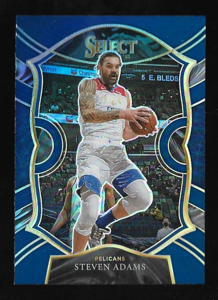 STEVEN ADAMS 2020-21 Panini Select CONCOURSE Blue Silver Prizm #19