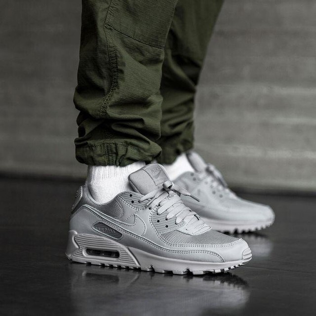 Size 11.5 - Nike Air Max 90 Triple Grey for sale online | eBay