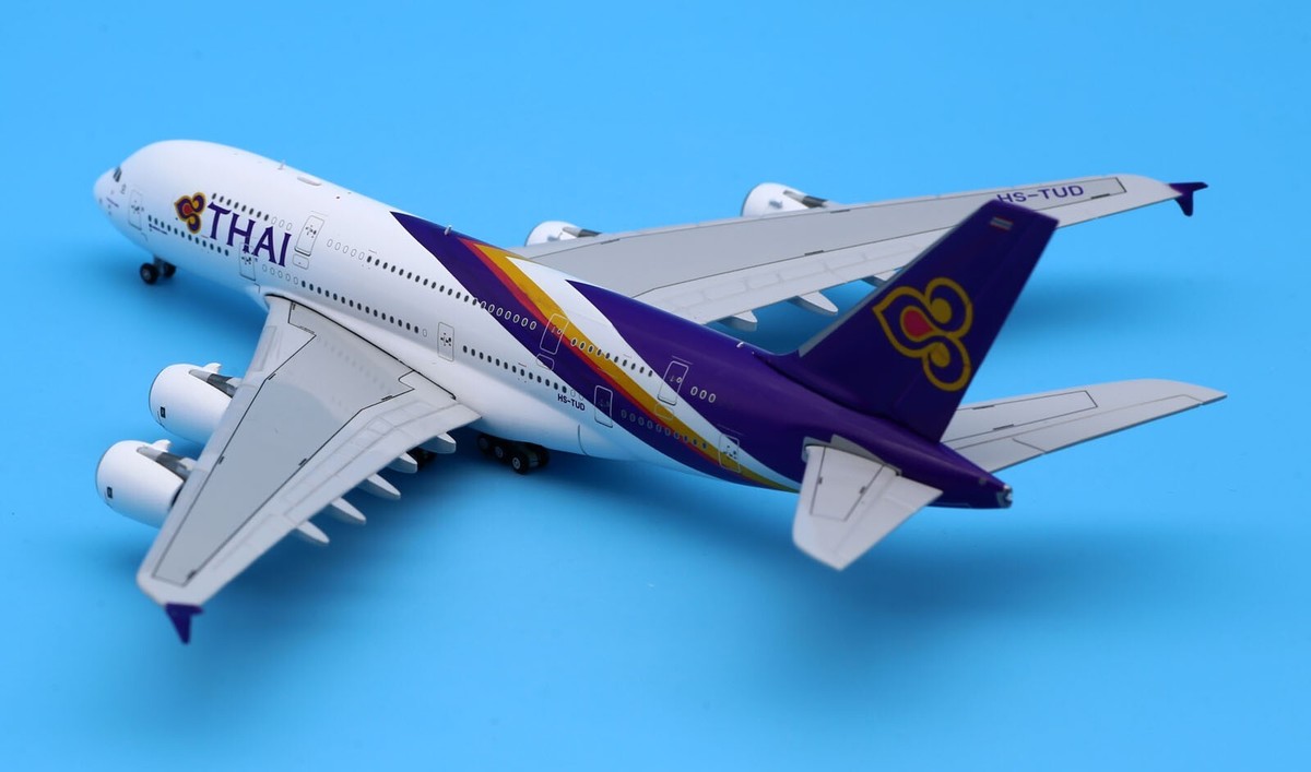 JC Wings 1:400 Thai Airways Airbus A380 Diecast Aircraft
