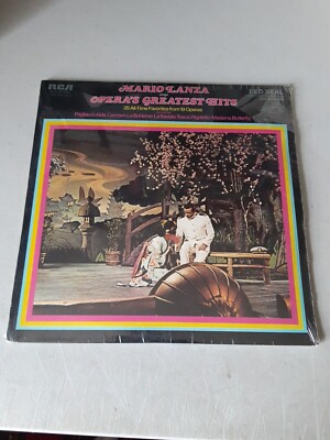 Mario Lanza Sings Opera's Greatest Hits (2 LPs, 1971) Brand New, Sealed ...