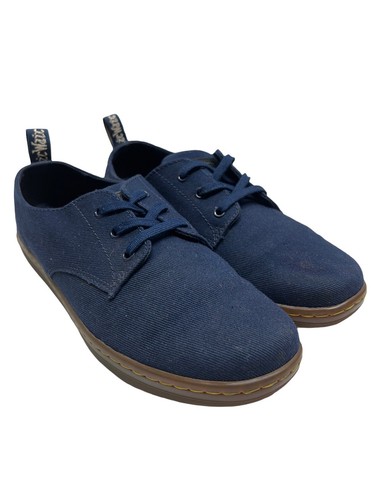 Doc Martens Callum Navy Blue Canvas 3 