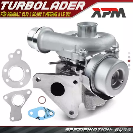 Turbolader RENAULT GRAND SCÉNIC II 1.5 dCi (JM0/1_)