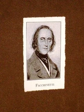 Rare Early 1900s Patriota Facchinetti Print