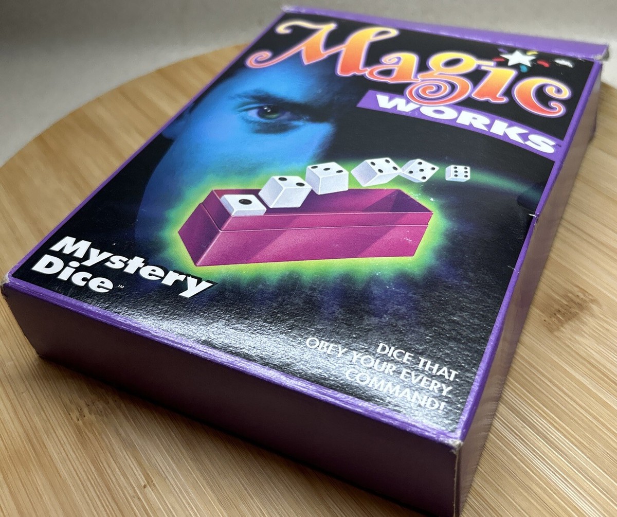 Milton Bradley ~ Magic Works Mystery Dice Magic Trick ~ Complete