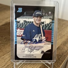 2006 Bowman Originals Buyback /100 Chris Parmelee (2006 AFLAC) Rookie Auto RC