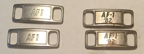 2 Vintage Sets Of Metal Lace Lock AF-1 