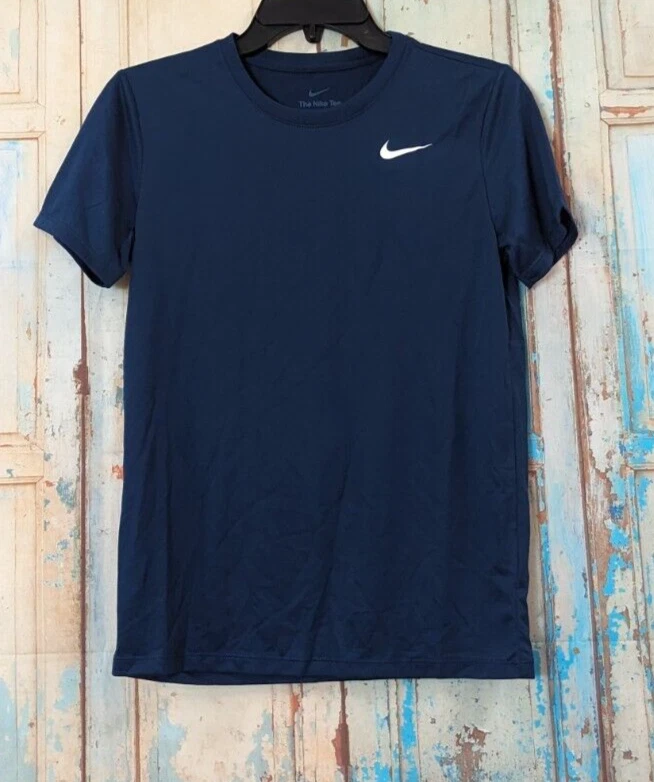 Blue nike hotsell gym top
