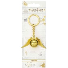 Harry Potter Portachiavi Boccino D'Oro 3D Ufficiale con Incisione I Open Close
