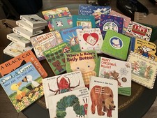 Lot of 26 Children BOARD Hardcover BABY TODDLER DAYCARE PRESCHOOL Kid BOOKS MINI