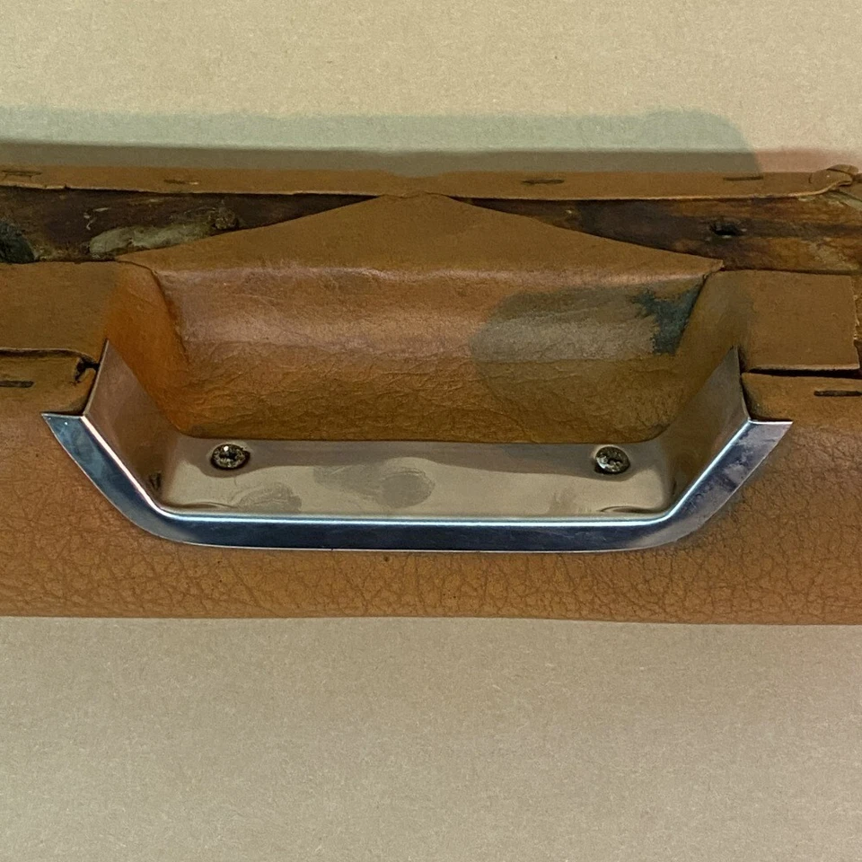 Original Jensen Healey Derecha Puerta Pasajero Puerta Tirador Apoyabrazos Piel Buckskin Foto 4 de 4