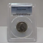 1955 D ** Washington Quarter ** PCGS MS66 ** Key Date Silver **
