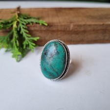Amazing Turquoise Gemstone Ring 925 Sterling Silver Gift For Her Ring PG7032