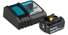 GENUINE Makita BL180 4.0Ah 18V Battery  DC18RC Charger - NEW