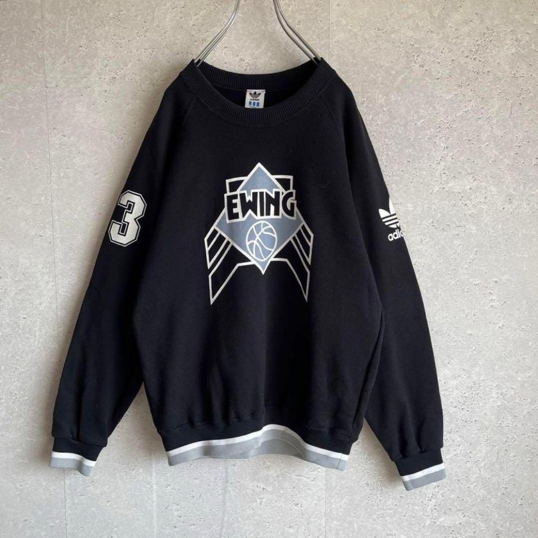 Adidas Supreme Original 80s NBA Knicks Ewing Sweatshirt thumbnail 9