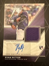 2026 Topps Series 1 - Major League Material Autographs Ryan Ritter #MLMA-RY (AU,