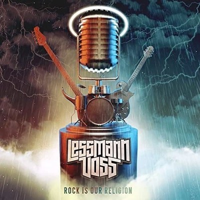 LESSMANN/VOSS ROCK IS OUR RELIGION [WHITE & TRANSLUCENT RED MARBLED VINYL] NEW L