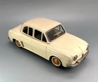 Bandai Friction 1956-67 Renault Dauphine / Vtg Tin Litho Japan / Man Cave Decor
