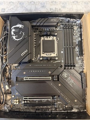 MSI X670E MPG CARBON Motherboard New Open Box