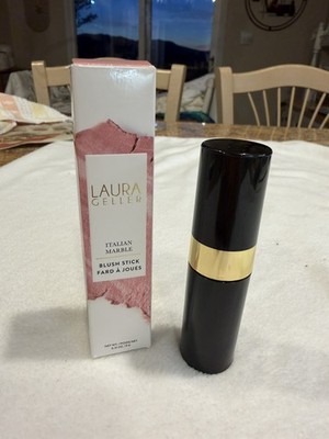 Laura Geller Italian Marble Blush Stick in - Pink Fiore - .31 oz Full Size NEW