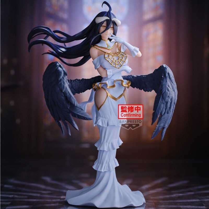 Figurine Albedo Overlord Banpresto en PVC premium, finition haut de gamme scellée