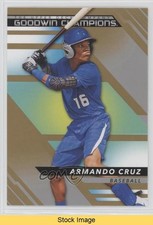 2022 Upper Deck Goodwin Champions Gold Armando Cruz #16 READ 1tr
