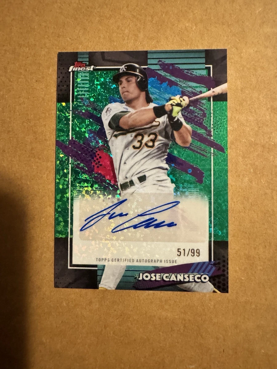 Jose Canseco Autograph Baseball Cards for sale | eBay